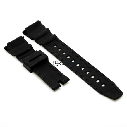 Каучуковый ремешок для часов Casio SGW-100 черный RKCA-006 - 9